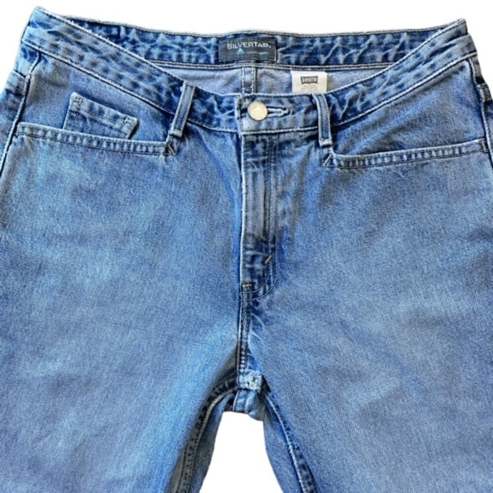 LEVI'S Vintage Silvertab Bootcut Jeans - Size 5 Short (Juniors) - Picture 3 of 10